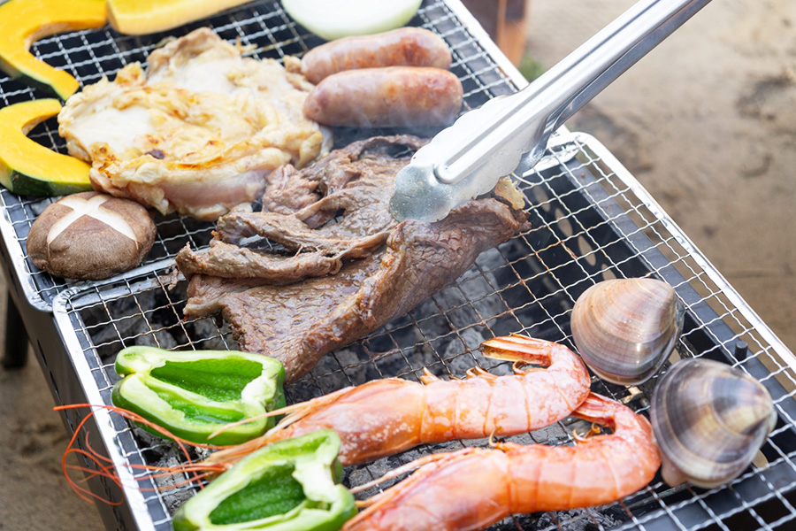 豪華露營烤肉